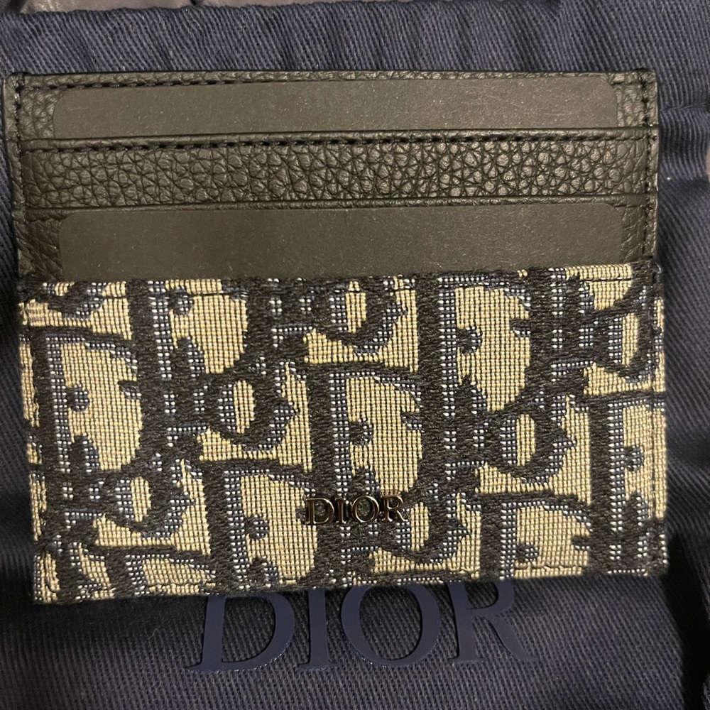 Christian Dior Card holder wallet
